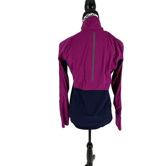 Brooks Drilayer Technology pullover stretch Color Block 1/4 Zip Size Medium - Picture 5 of 14